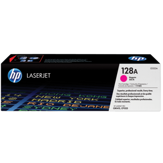HP 128A Magenta Toner Cartridge