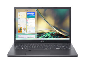 Acer Aspire 5 Notebook, 15.6 , FHD Display, Intel Core i5-12450H, UMA Graphics card, Windows 11, 8 GB RAM, 512 GB, Steel Gray, A515-57-55QK