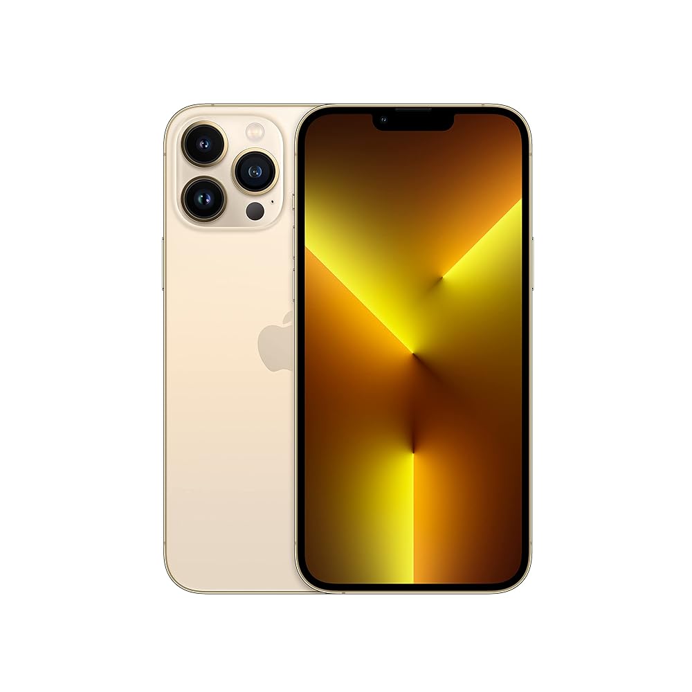 Apple iPhone 13 Pro Max (128GB) - Gold (Renewed)