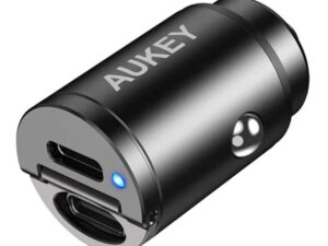 Aukey Dual Port Car Charger CCA4-BK 30W
