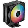 DeepCool AG400 Digital Black ARGB Single Tower 120mm CPU Cooler, 2000 RPM Fan Speed, Black | R-AG400-BKADMN-G-1