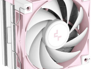 DeepCool AK400 CPU Cooler, 120mm FDB Fan, 1850 RPM Fan Speed, 66.47 CFM Fan Airflow, 29dBA Fan Noise, 4-Pin PWM Fan Connector, 4x Direct Touch Copper
