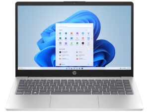 HP Laptop, 14 , IPS Display, Intel Core i3-1315U, Intel UHD Graphics, Windows 11 Home, 8 GB RAM, 256 GB, Natural Silver, 14-ep0005ne (834W7EA)