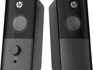 HP Multimedia USB 2.0 Speaker DHS-2101 With 3.5mm Audio Jack For Extra Connectivity | 8CA76AA
