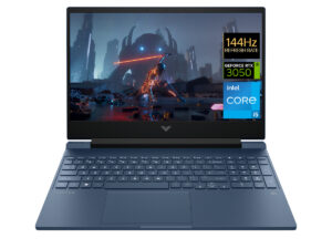 HP Victus Gaming Laptop, 15.6 inches, FHD Display, Intel Core i5-12450H, NVIDIA GeForce RTX 3050 Laptop GPU, Windows 11 Home, 16 GB RAM, 512 GB, Performance Blue, 15-fa0092ne