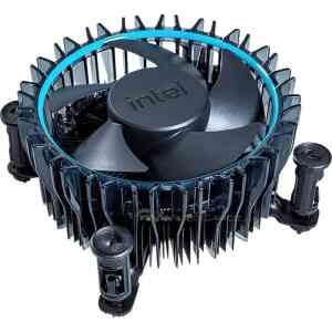 Intel CPU Stock Cooler For LGA 1700 Socket, Blue Lights, Copper heatsink