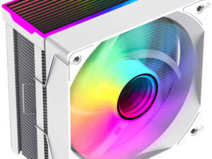 KGaming Sigma 550 Infinity CPU Cooler, 120nmm Fan Size, 5x 6mm Heat pipes, 44 Aluminum Fins, 1800 RPM Fan Speed, 58.96 CFM Airflow, Hydraulic Bearing