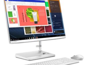 Lenovo Idea Centre AIO 3 24ALC6 Desktop,23.8 FHD IPS Display,AMD Ryzen 7 7730U,16GB RAM,512GB SSD,Integrated AMD Radeon Graphics,Windows 11 Home