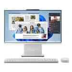 Lenovo IdeaCentre All in One Desktop 3, Integrated Intel UHD Graphics, Windows 11, 23.8 inches FHD Touch Display, 8 GB RAM, 512 GB SSD, Cloud Grey, F0HN000JAX