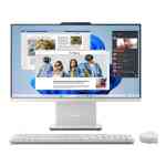 Lenovo IdeaCentre All in One Desktop 3, Intel Core i5-13420H Processor, Windows 11 Home, Integrated Intel UHD Graphics, 23.8 inches, 8 GB RAM, 512 GB SSD, Cloud Grey, F0HN000LAX