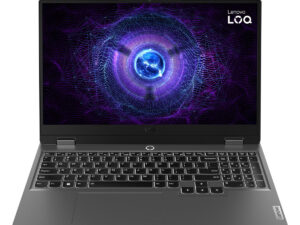 Lenovo LOQ Gaming Laptop, 15.6 FHD IPS Display, Intel Core i5-12450HX Processor, 16 GB RAM, 512 GB SSD Storage, 6 GB NVIDIA GeForce RTX 3050 GPU, Windows 11 Pro, Luna Grey,...