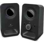 Logitech Multimedia Speakers Z150 with Stereo Sound for Multiple Devices (Black) | 980-000814 / 980-000816
