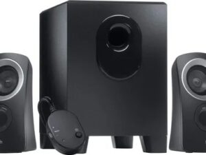 Logitech Speaker System Z313, 3.5mm Input, 15W Subwoofer, 2* 5W Satellites, Black | 980-000447