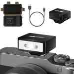 MEDALight F1 Mini Camera Flash Camera Flash Speedlite for Ricoh (GR3/GR3X,etc.) Nikon/Canon/Fuji,Digital Film Cameras,Mini hot Shoe Flash for DSLR Camera（Not Compatible for Sony...