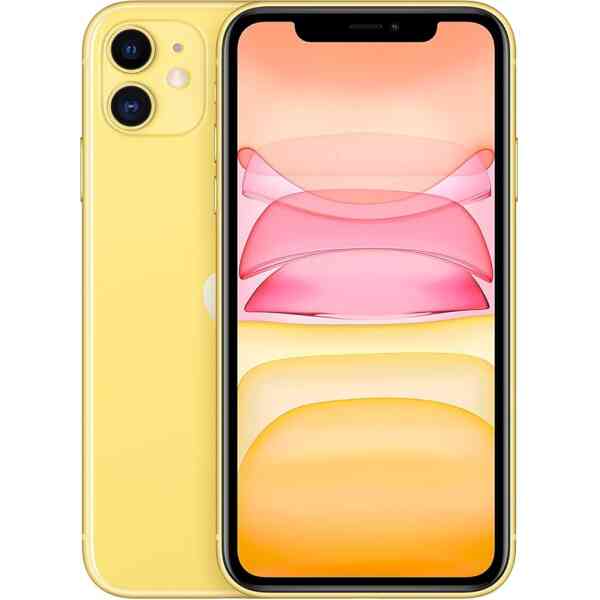 Mobile Phone 11-128GB Yellow With Face Time -RENEWED