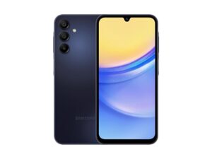 Samsung Galaxy A15 5G, Android Smartphone, Dual SIM Mobile Phone, 4GB RAM, 128GB Storage, Blue Black (UAE Version)