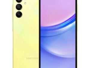 Samsung Galaxy A15 Dual SIM 4G Smartphone, 4 GB RAM, 128 GB Storage, Yellow