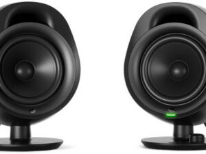 SteelSeries Arena 3 Full Range Gaming Speakers, Massive 4" Drivers, Bluetooth v4.2, 91dB Sensitivity, Customize audio with 10-Band Parametric EQ, Adju