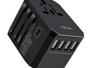 Trands Universal Power Adapter, Black, TR-UAD862