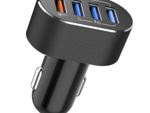 Universal 4-USB Car Charger, UN-TCC30
