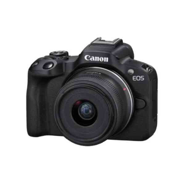 Canon EOS R50 Mirrorless Camera with 18-45mm Lens (Black)