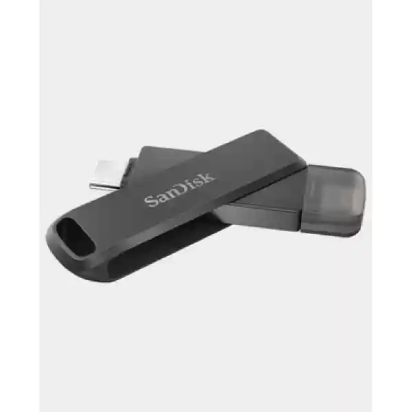 SanDisk Ixpand Flash Drive Luxe SDIX70N-128G-GN6NE-128g-gn6ne - Black
