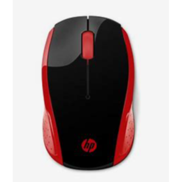 HP Wireless Mouse 200-2HU82AA Red