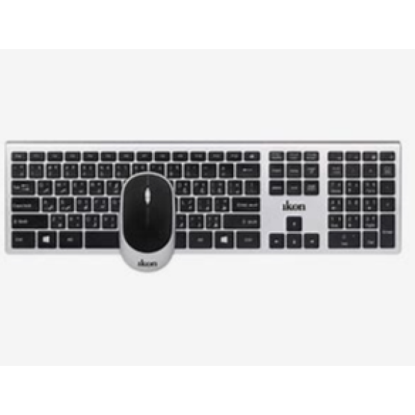 Ikon Wireless Keyboard+Mouse-WL IK-KM-276