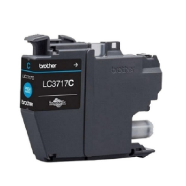 Brother LC 3717 Cyan Original Ink Cartridge, LC3717C