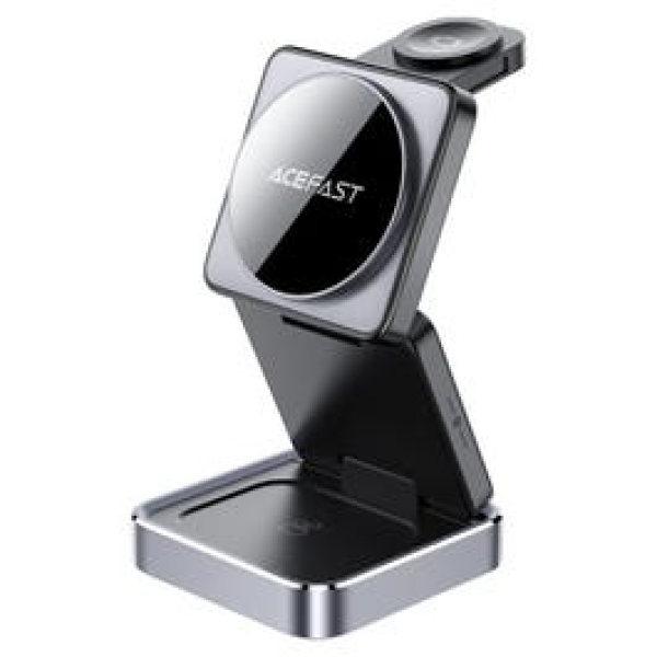 Acefast Desktop Charger E20 3In1 Magsafe Wireless Charging Holder Black