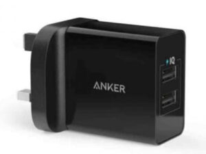 ANKER 24W 2-PORT USB CHARGER (A2021K11)