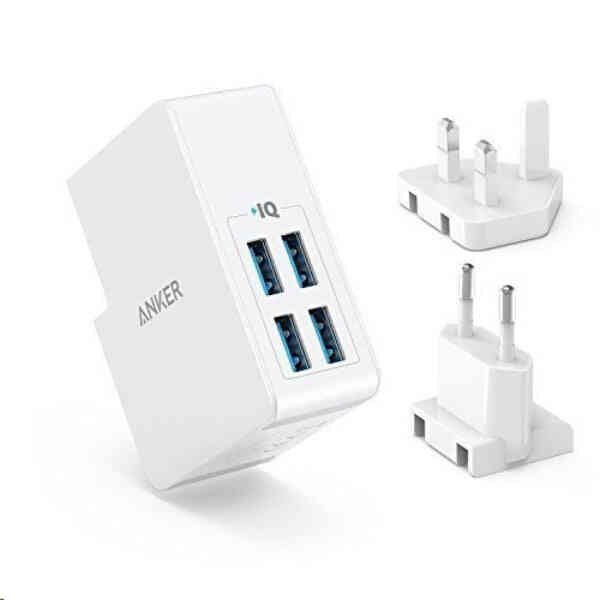 ANKER 4-PORT USB WALL CHARGER