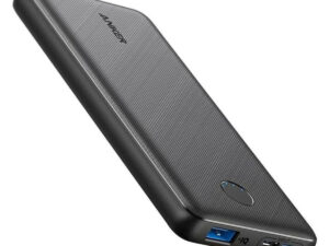 Anker Powercore Slim Powerbank, 10000 mAh, Black, A1229016