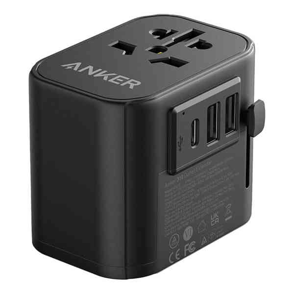 Anker USB-C Travel Adapter Black A9212K11