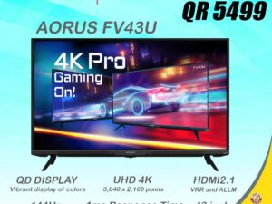 AORUS FV43U Gaming Monitor