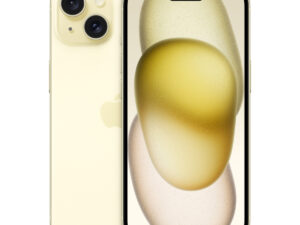 Apple iPhone 15, 128 GB Storage, Yellow