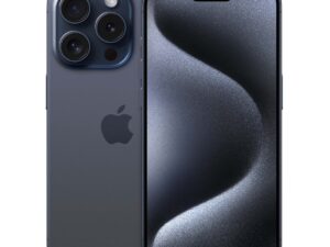 Apple iPhone 15 Pro, 1 TB Storage, Blue Titanium