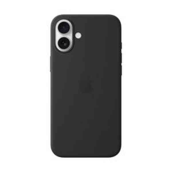Apple iPhone 16 Plus Silicone Case With Magsafe Black