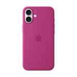 Apple iPhone 16 Plus Silicone Case With Magsafe Fuchsia