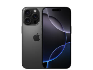 Apple iPhone 16 Pro 5G Smartphone, 128 GB Storage, Black Titanium