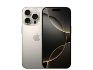 Apple iPhone 16 Pro 5G Smartphone, 128 GB Storage, Natural Titanium