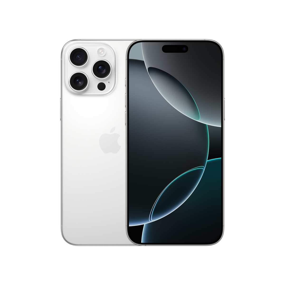 Apple iPhone 16 Pro Max 5G Smartphone, 1 TB Storage, White Titanium