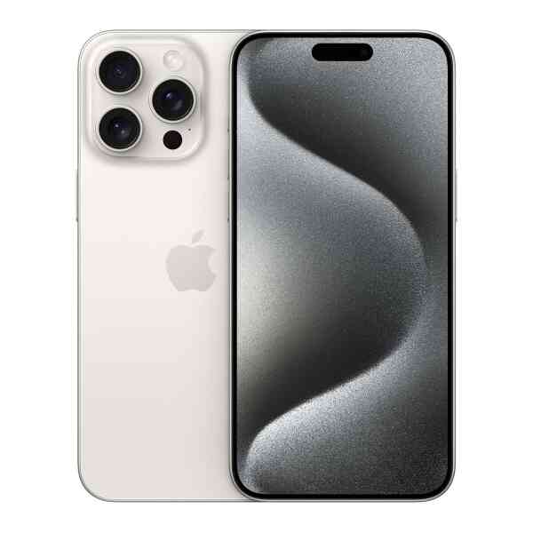 Apple iPhone15 Pro Max, 512 GB Storage, White Titanium