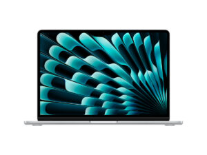 Apple MacBook Air, 13 inches, 8 GB RAM, 256 GB SSD, Apple M3 chip with 8-core CPU and 8-core GPU, macOS, Arabic, Silver