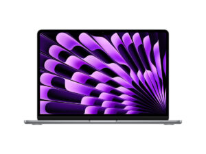Apple MacBook Air, 13 inches, 8 GB RAM, 256 GB SSD, Apple M3 chip with 8-core CPU and 8-core GPU, macOS, Arabic, Space Grey