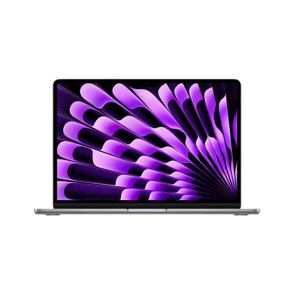 Apple MacBook Air, 13 inches, 8 GB RAM, 256 GB SSD, Apple M3 chip with 8-core CPU and 8-core GPU, macOS, Arabic, Space Grey