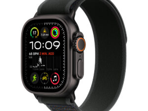 Apple Watch Ultra 2 GPS + Cellular, 49 mm Black Titanium Case with Black Trail Loop - S/M
