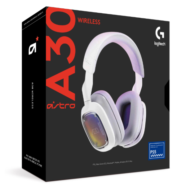 ASTRO A30 WIRELESS HEADSET WHITE
