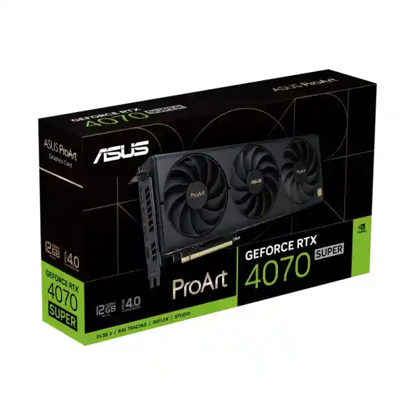 ASUS GRAPHICS CARD RTX 4070 SUPER OC PROART 12GB