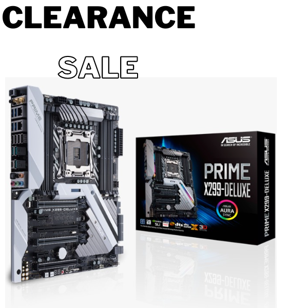 ASUS PRIME DELUXE – II X 299 INTEL 1OTH GEM MOTHERBOARD